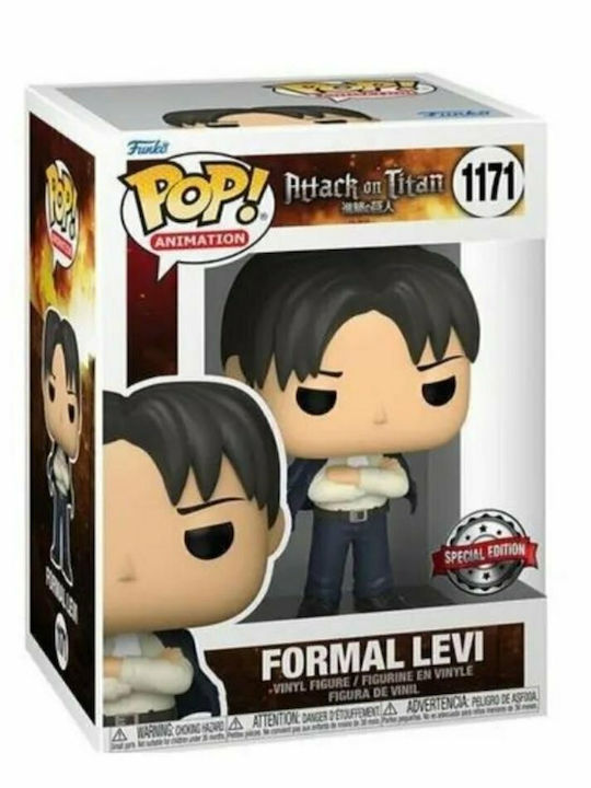 Funko Pop! Animation: Angriff auf Titan - Formal Levi 1171 Sonderausgabe