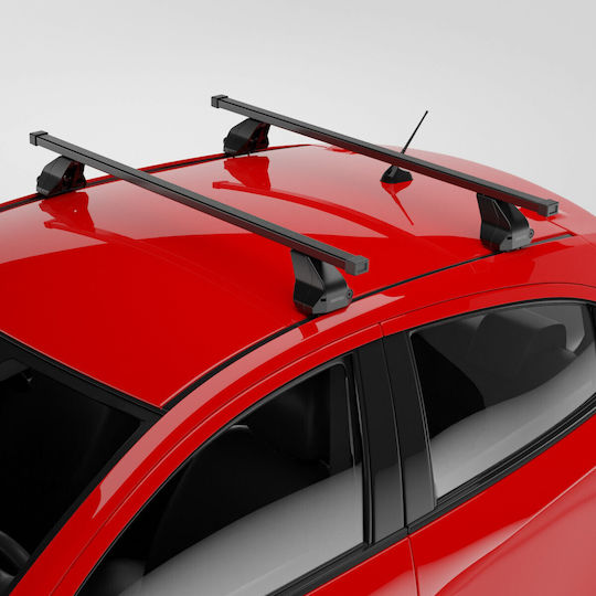 Menabo 130cm. pentru Citroen Săritor Nissan Notă 2007-2016 (Set cu picioare) Negre
