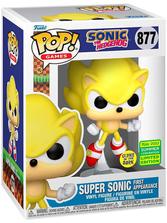 Funko Pop! Games: Super Sonic Glows in the Dark Limited Edition Funko Pop! Games: Super Sonic Glows in the Dark Limited Edition
