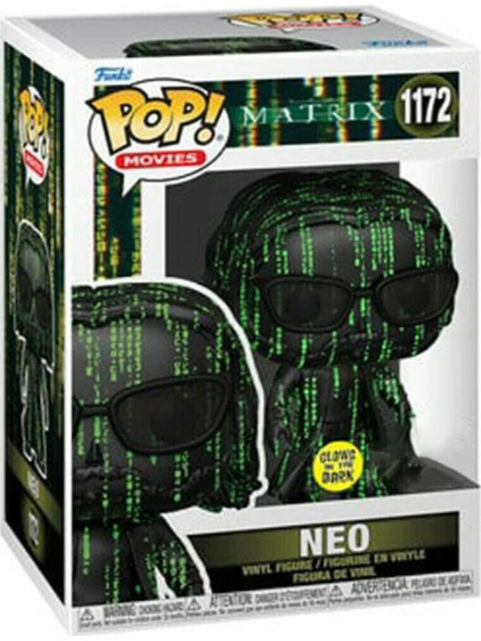 Funko Поп! Филми: Матрица - Neo 1172 Свети в тъмното Специално издание