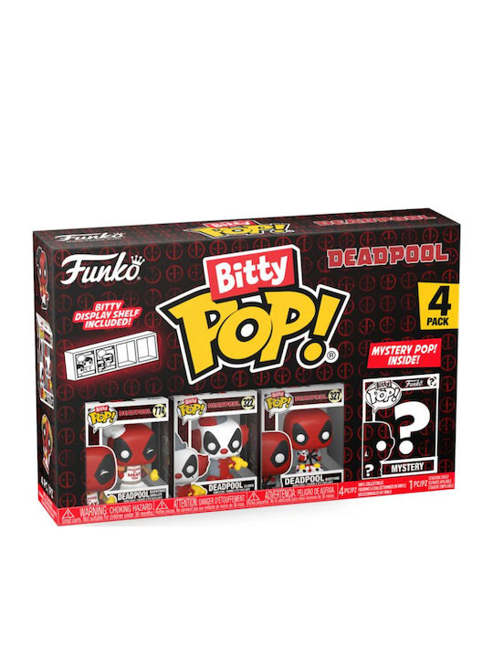 Funko Bitty Pop! Marvel: Deadpool - Master Chase 4τμχ