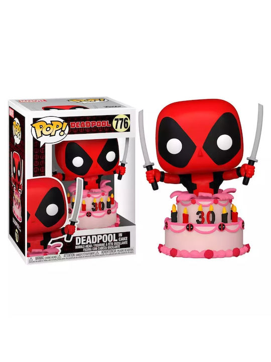 Funko Pop! Marvel: Deadpool in Cake (30th Anniversary) Bobble-Head