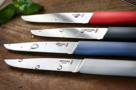 Opinel Μαχαίρια Steak από Ανοξείδωτο Ατσάλι 10.16cm 4τμχ