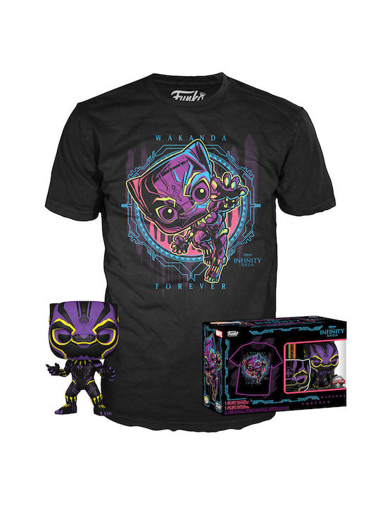 Funko Pop! Tees Marvel: Black Panther (Groß) (Differenzierung) Sonderausgabe