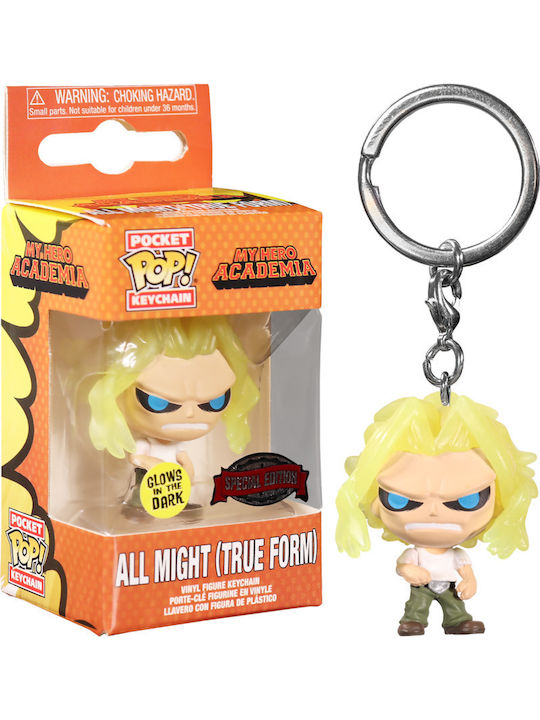 Funko Pocket Pop! Keychain Animation: My Hero Academia - All Might (True Form)