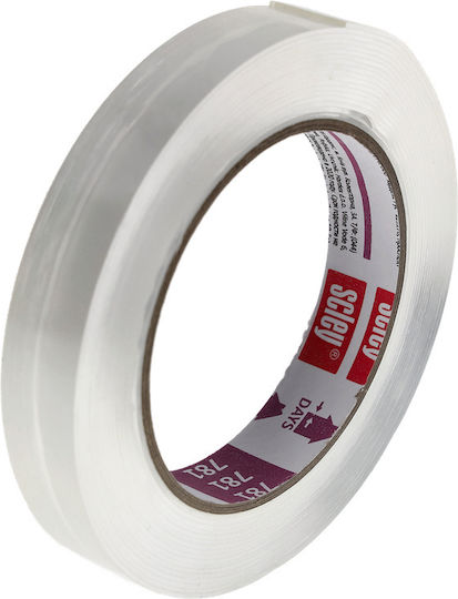 Scley Μονωτική Ταινία 19mm x 5m Διάφανη
