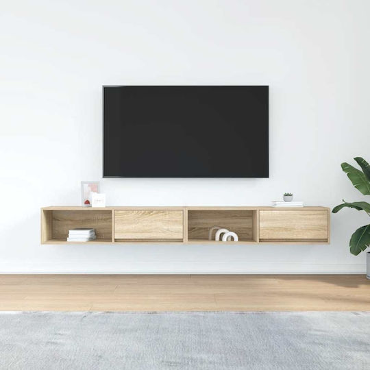 TV Stand Brown 100x31x25.5cm