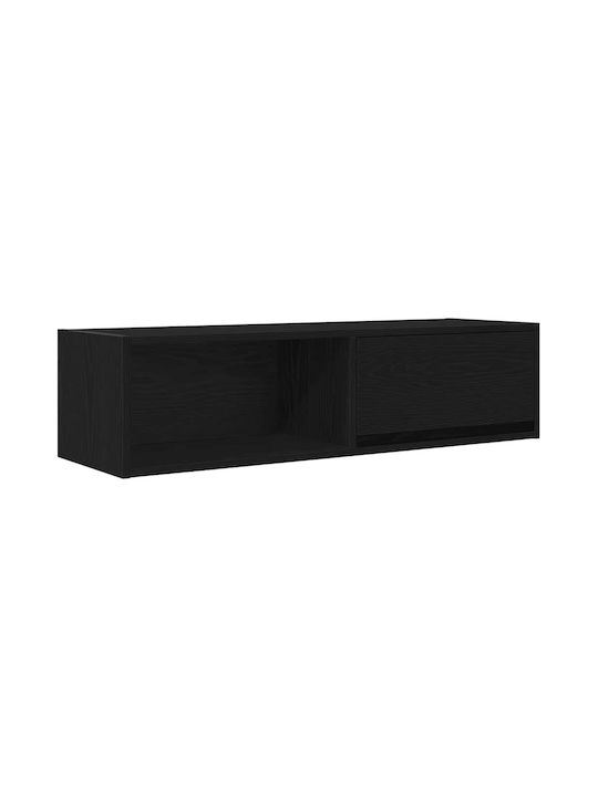 TV Stand Black 100x31x25.5cm