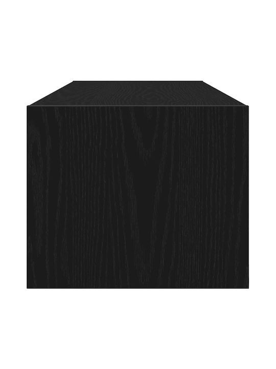 TV Stand Black 100x31x25.5cm
