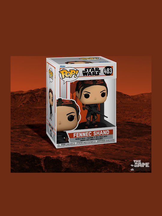 Funko Pop! Filme: Star Wars: Der Mandalorianer - Fennec Shand 483 Wackelkopf