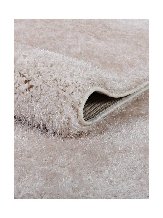 Madi Fuzzio Σετ Shaggy Χαλιά Κρεβατοκάμαρας Beige 3τμχ
