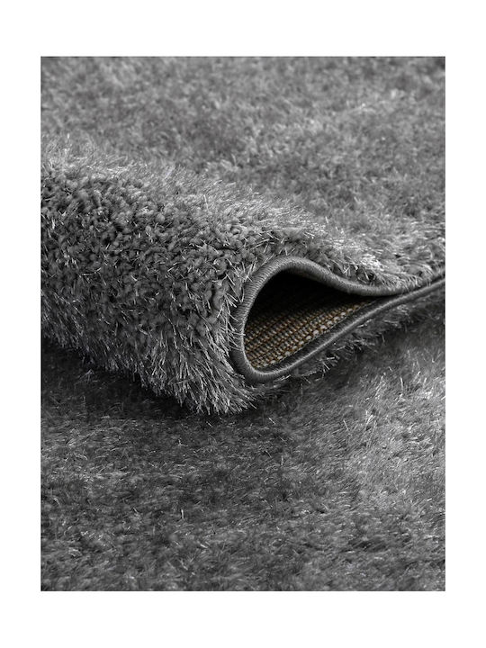 Madi Fuzzio Σετ Shaggy Χαλιά Κρεβατοκάμαρας Grey 3τμχ