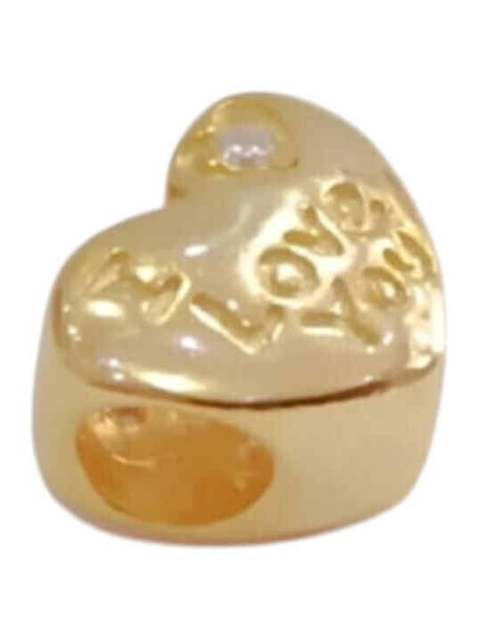 Kalliopi Silver Charm από Επιχρυσωμένο Ασήμι