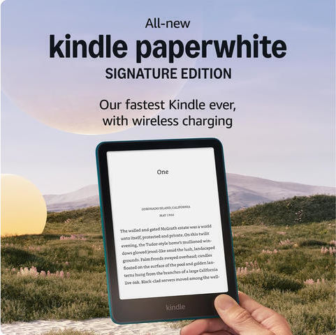 Amazon Kindle Paperwhite Signature Edition 2024 with Touchscreen 7" (32GB) Green