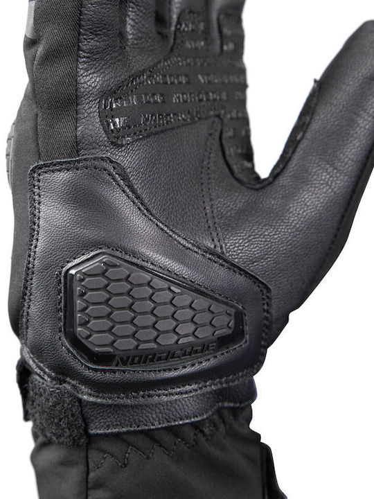 Nordcode Voras Winter Men's Motorcycle Gloves Waterproof Black