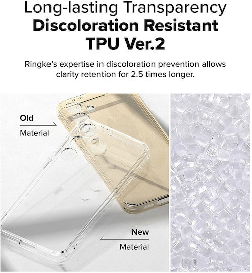 Ringke Fusion Back Cover Transparent (Galaxy S24 FE)