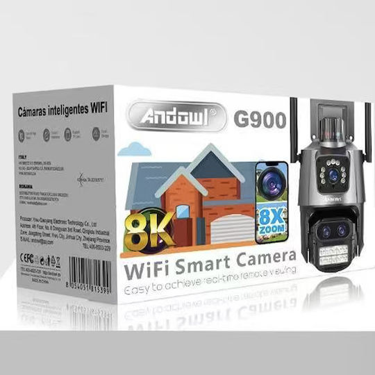 Andowl G900 IP Surveillance Camera Wi-Fi Waterproof