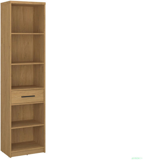 Bibliothek Pavi Braun 50x33.8x197.2cm
