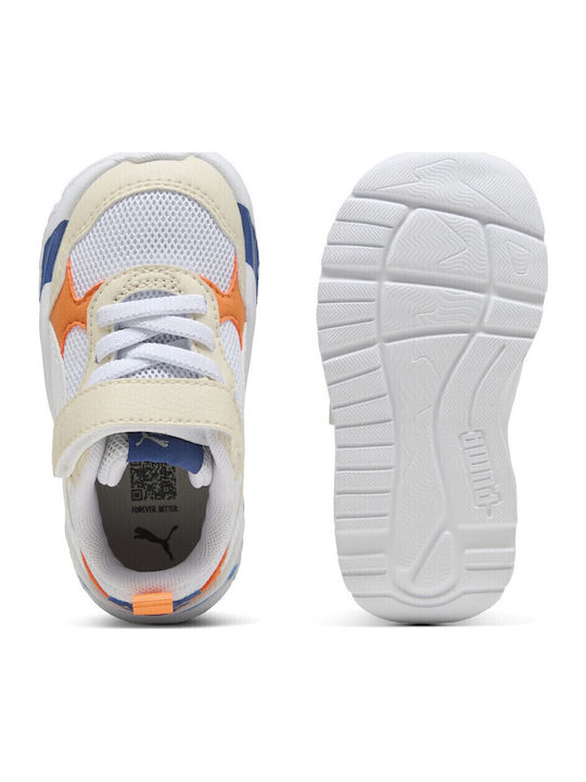 Trinity Ac+inf Παιδικά Sneakers με Σκρατς Λευκά