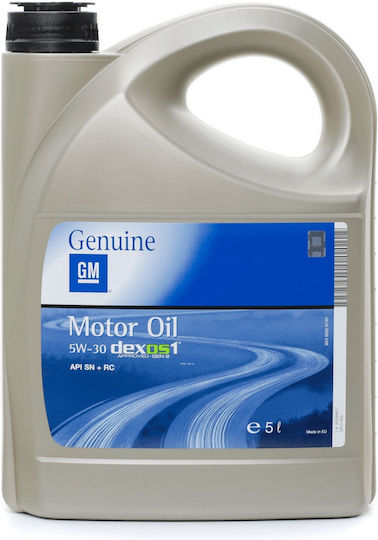 GM Synthetisch,Polyester/Cotton/Leather Autopflegeöl 5W-30 5Es