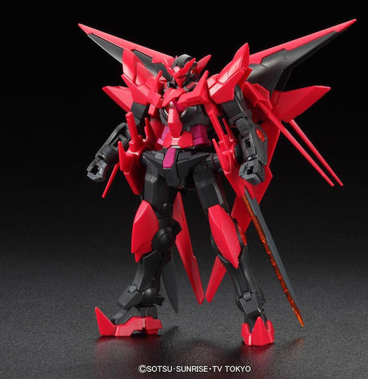 Namco - Bandai Gundam HGBF Gundam Exia Dark Matter Фигура За Действие Височина 13см Мащаб 1:144