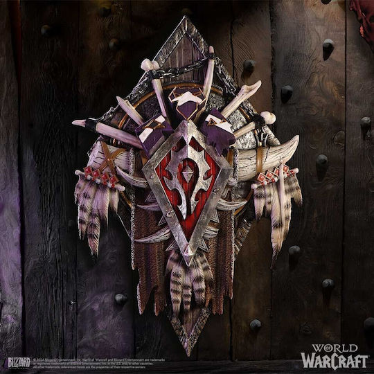 Nemesis Now World Of Warcraft - Horde Plaque 30cm Figure 30cm