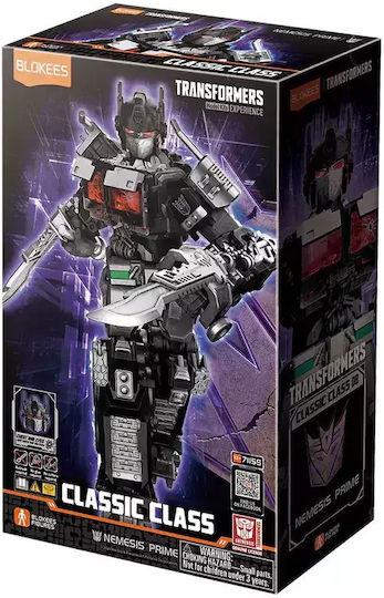 The Transformers Transformers: : Blokees - Classic Class 08 Nemesis Prime Model Set Figure