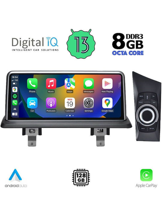 Digital IQ Ηχοσύστημα Αυτοκινήτου για BMW Σειρά 1 2009-2013 (Bluetooth/USB/WiFi/GPS/Apple-Carplay/Android-Auto) με Οθόνη Αφής 12.3"