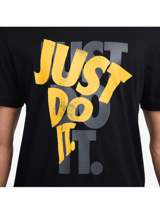 Just Do It T-shirt Μαύρο