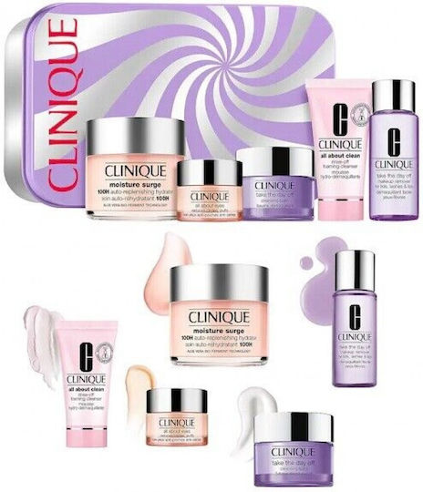 Clinique Clean Skin for The Win Σετ Περιποίησης για Ενυδάτωση & Καθαρισμό Προσώπου 5τμχ