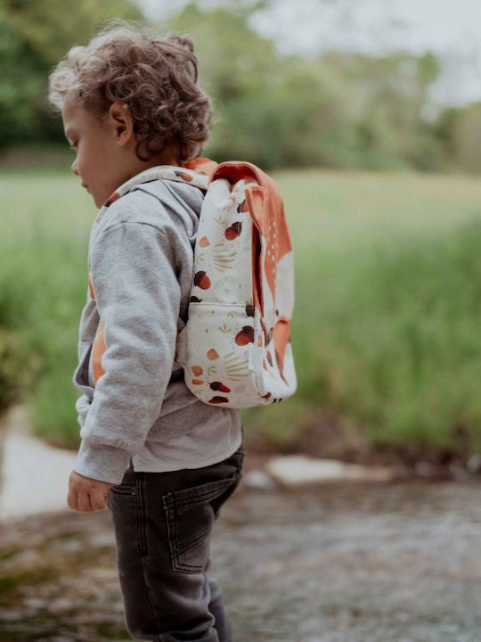 Sassi Junior Fox Fox Σχολική Τσάντα Πλάτης Νηπιαγωγείου Πολύχρωμη