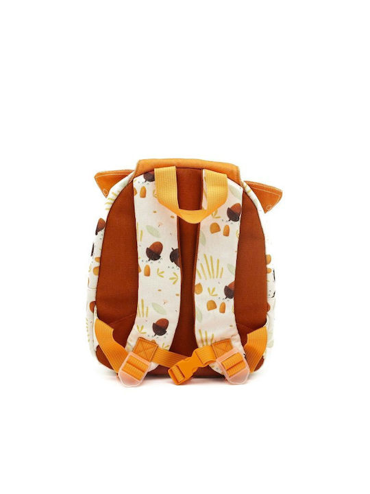 Sassi Junior Fox Fox Σχολική Τσάντα Πλάτης Νηπιαγωγείου Πολύχρωμη