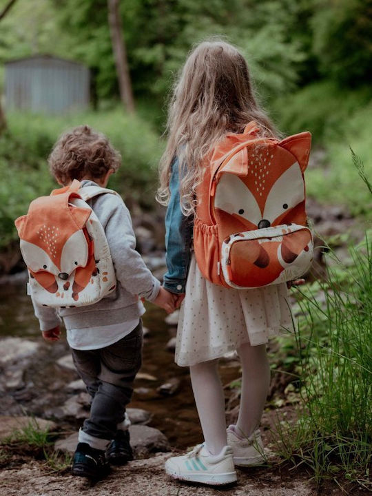 Sassi Junior Fox Fox School Backpack For Kindergarten With Water Bottle Holder Multicolour