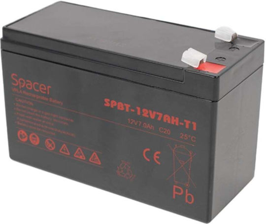 Accumulator UPS 12V/7Ah Terminal F1 Spc