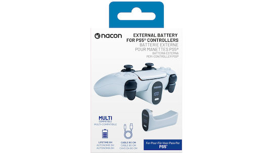 Nacon Nacon External Battery Controller White Ps5 Accessory