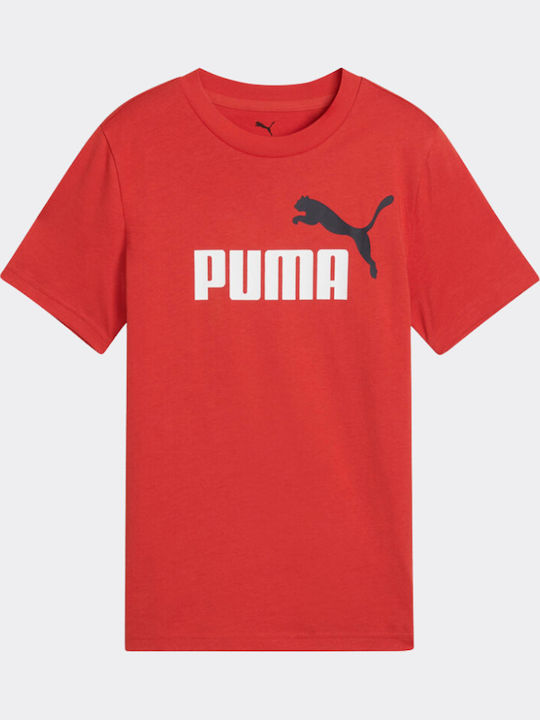 Παιδικό T-shirt Κόκκινο Essentials