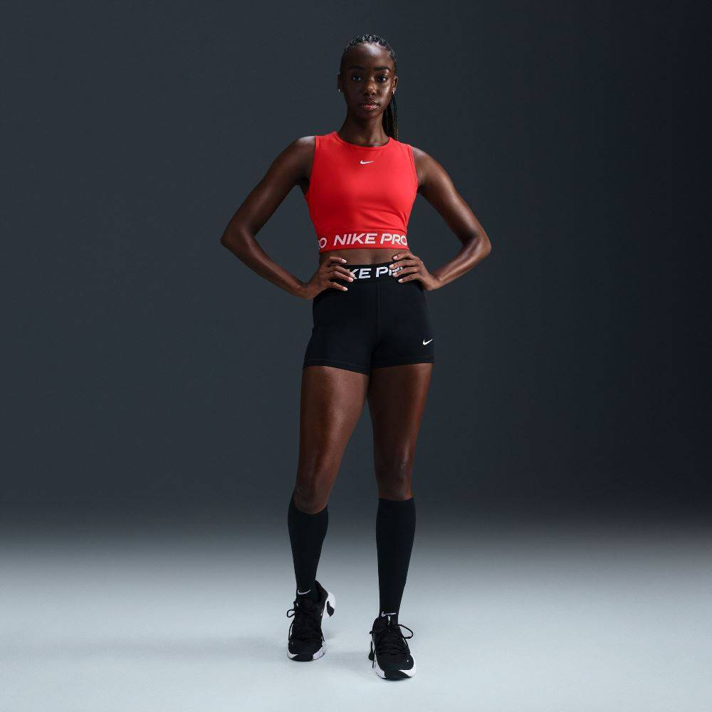 Nike Pro Women's Athletic Crop Top Sleeveless Dri-Fit University