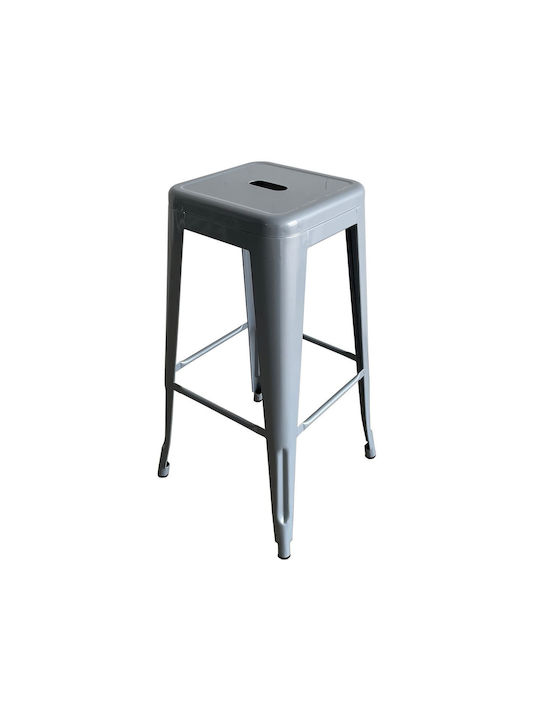 Stool for Bar Outdoor Relix Black 42x42x76cm