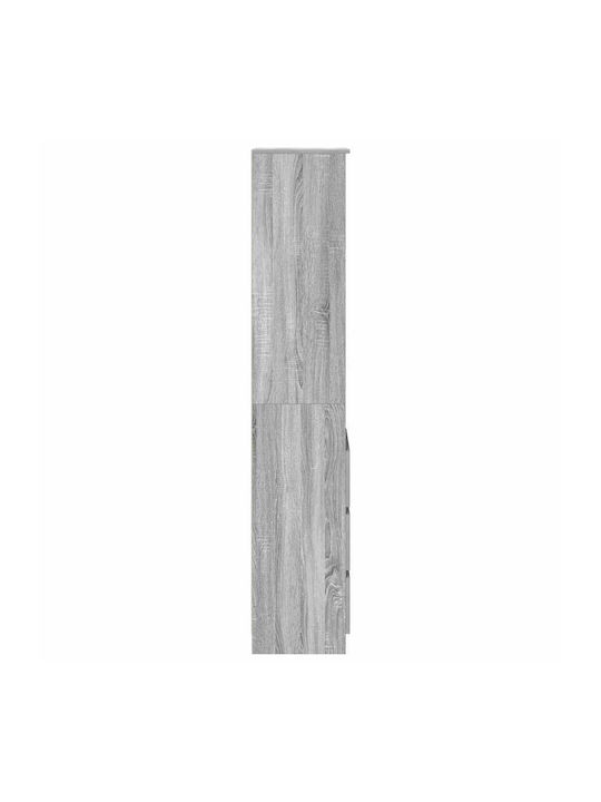 Bibliothek Grau Sonoma 37.5x35x180cm