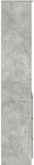 Bibliothek Grau 37.5x35x180cm