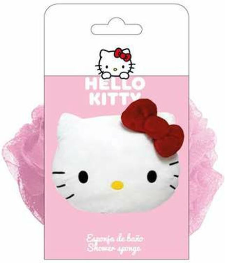 Hello Kitty Κλασσικό Σφουγγάρι Μπάνιου Ροζ 1τμχ