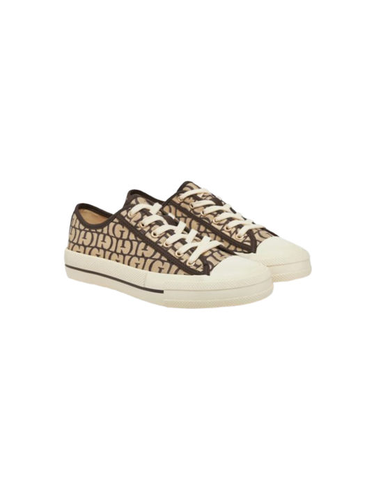 Guess Γυναικεία Sneakers Beige-brown