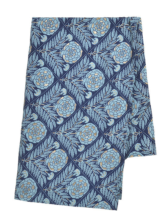 Ble Resort Collection Women's Silk Scarf Blue