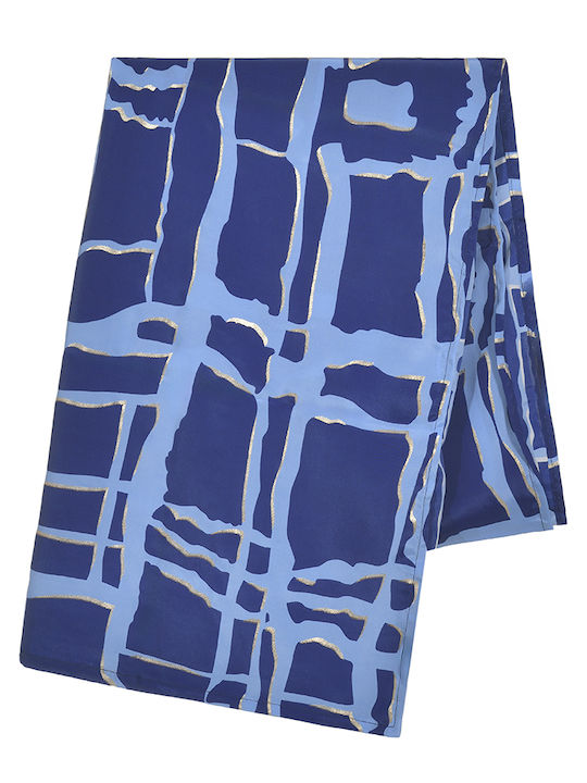 Ble Resort Collection Women's Silk Scarf Blue