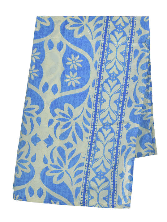 Ble Resort Collection Women's Silk Scarf Blue