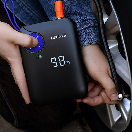 Forever JS-400 Portabil Starter Baterie Auto 7200mAh cu Banca de alimentare / USB / Pompă 7200mAh