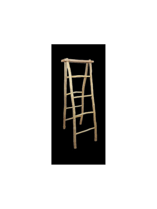 Nextdeco Teak Wood Ladder Hanger H150xW65/12xD39cm