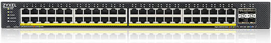 Zyxel XGS1935-52HP Managed L2 PoE+ Switch με 48 Θύρες Gigabit (1Gbps) Ethernet και 4 SFP Θύρες