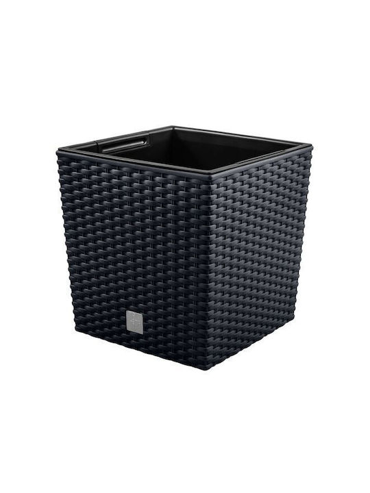 Prosperplast Ghiveci Plastic Antracit 32x32x32.5cm.