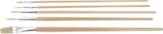 Hardy Precision Oil Brush Set 5 Pieces Size 1 3 5 7 9